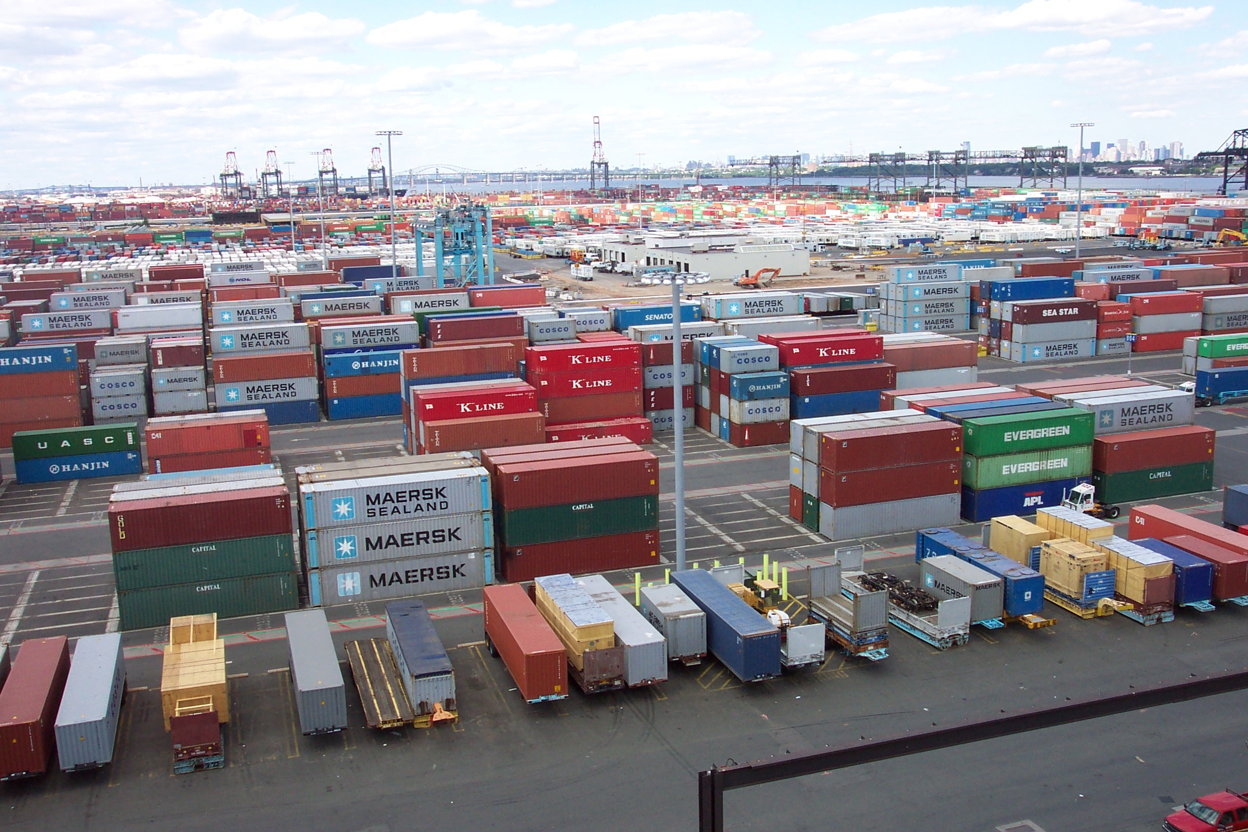 Global shipping containers